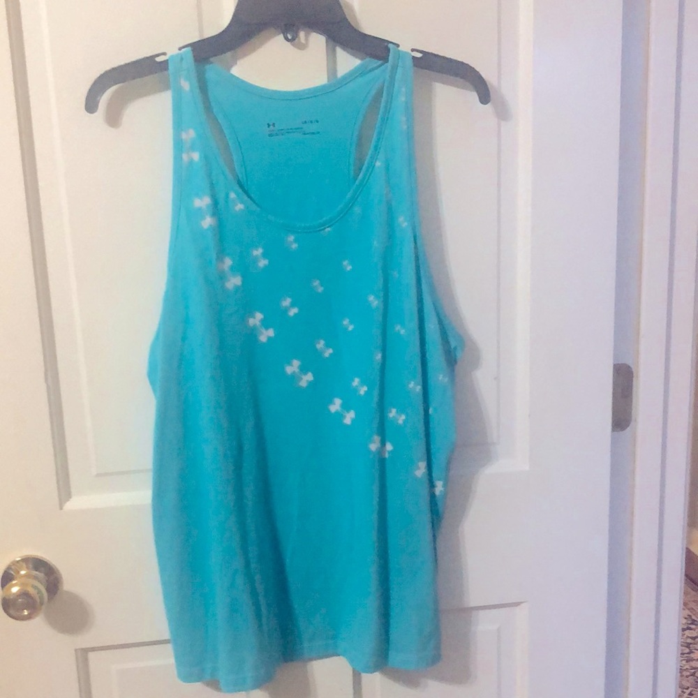 Under Armour tank Blue Lg